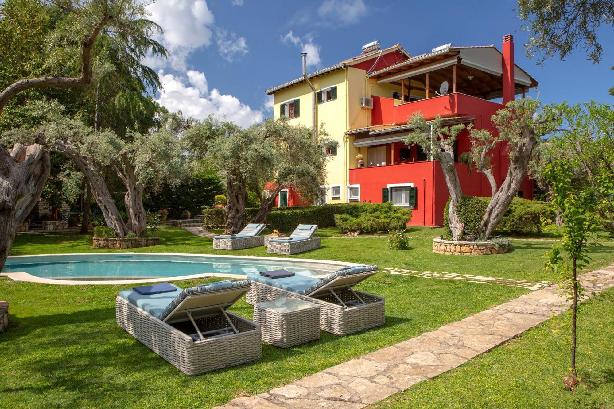 Poly'S Villa Lefkada Apolpaina Екстериор снимка